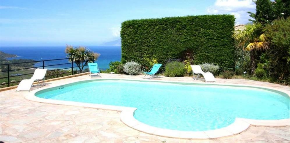 Saint-Florent Villa Sleeps 6 Pool Wifi エクステリア 写真